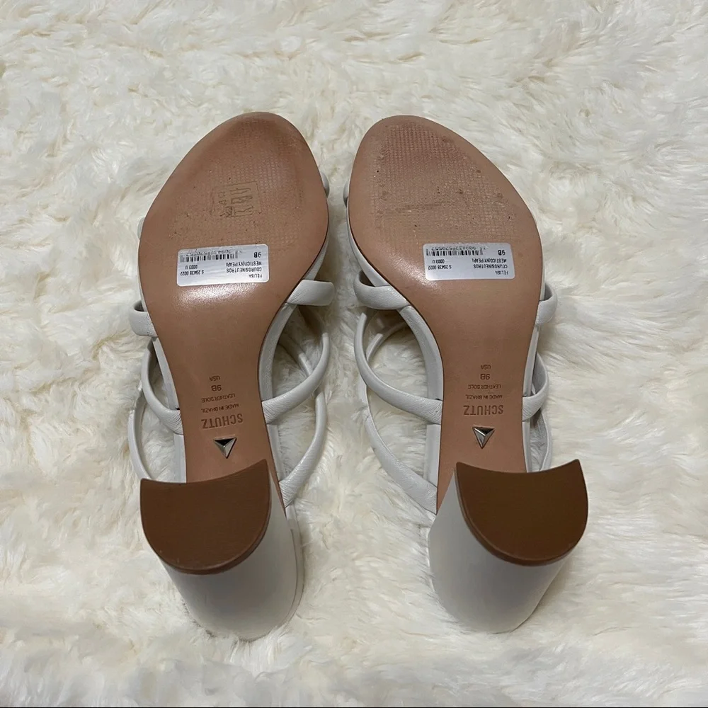 Schutz ferlisa heel pearl sandals